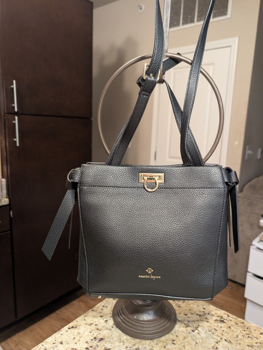 Nanette Lepore Nwot Black Shoulder Crossbody Bag